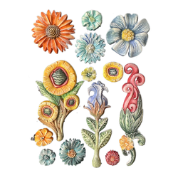 Stamperia muotti Furry Friends, Flowers, A5