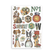 Stamperia Washi Pad -pakkaus Furry Friends