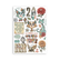 Stamperia Washi Pad -pakkaus Furry Friends