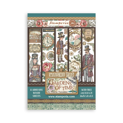 Stamperia Washi Pad -pakkaus Gardens of Time