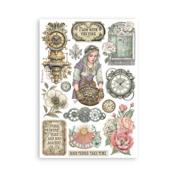 Stamperia Washi Pad -pakkaus Gardens of Time