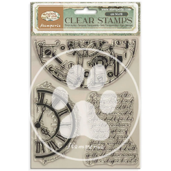 Stamperia leimasin Gardens of Time, Half Clocks & Writtings