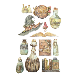 Stamperia muotti Herbarium Silvae, Alchemy, A5