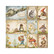 Stamperia Fabric Sheets -kangaspalat Hidden Grove