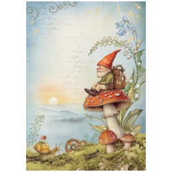 Stamperia riisipaperit Hidden Grove, Selection, A4