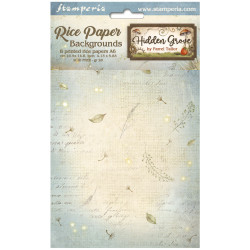 Stamperia riisipaperit Hidden Grove, Backgrounds, A6