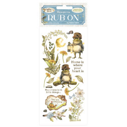 Stamperia Hidden Grove -siirtokuvat Mr. Frog