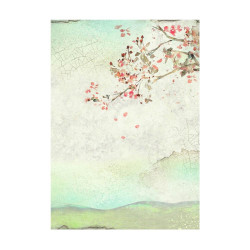 Stamperia riisipaperit House of Roses, Backgrounds, A6