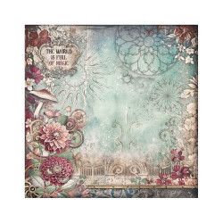 Stamperia Fabric Sheets -kangaspalat Master of Magic
