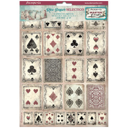 Stamperia riisipaperit Master of Magic, Selection, A4