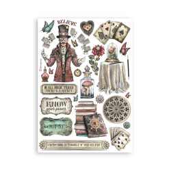 Stamperia Washi Pad -pakkaus, Master of Magic