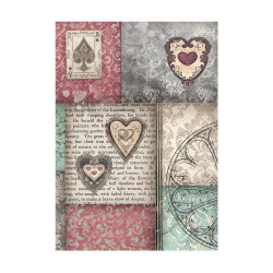 Stamperia riisipaperit Master of Magic, Backgrounds, A6