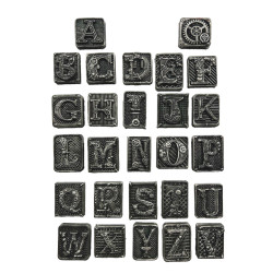 Stamperia Soft Mould -muotti Master of Magic, Alphabet, A4