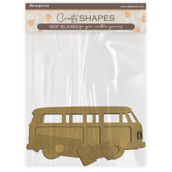 Stamperia MDF Crafty Shapes Blanks -kuviot, Silent Sea, Van
