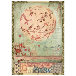 Stamperia riisipaperit Oriental Garden, A6