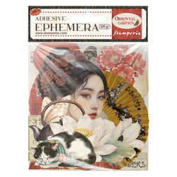 Stamperia leikekuvat Oriental Garden Ephemera