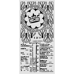 Stamperia sapluuna Our Way, Crown