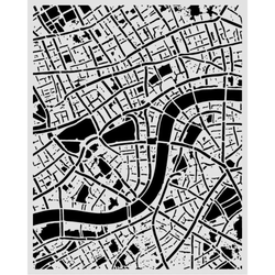 Stamperia sapluuna Our Way, Street Map