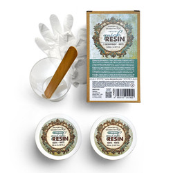 Stamperia Quick Resin 1:1 Bicomponent White, epoksihartsi