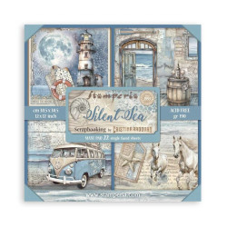 Stamperia paperipakkaus Silent Sea Maxi, 12