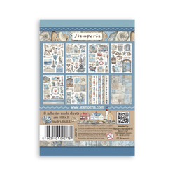 Stamperia Washi Pad -pakkaus, Silent Sea