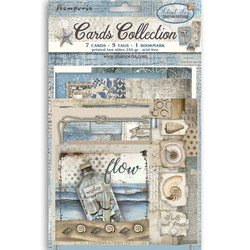 Stamperia Cards Collection -leikekuvat Silent Sea