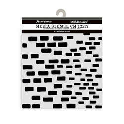 Stamperia sapluuna Silent Sea Village, Bricks