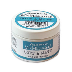 Stamperia Soft & Matt Glue & Varnish, liimalakka