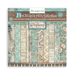 Stamperia paperipakkaus Symphony, Backgrounds, 8