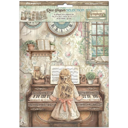 Stamperia riisipaperit Symphony, Selection A4