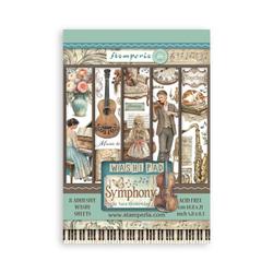 Stamperia Washi Pad -pakkaus Symphony