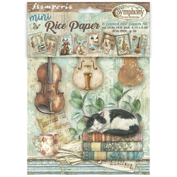 Stamperia riisipaperit Symphony, A6