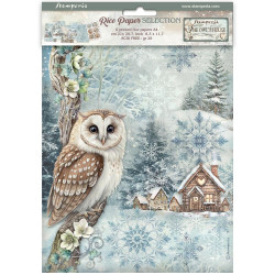 Stamperia riisipaperit The Owl's House, Selection, A4