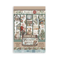 Stamperia Washi Pad -pakkaus The Owl's House