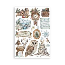 Stamperia Washi Pad -pakkaus The Owl's House