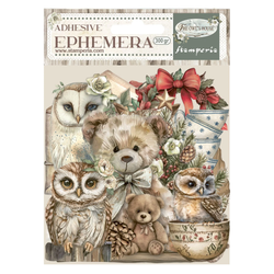 Stamperia leikekuvat The Owl's House Ephemera