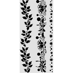 Stamperia sapluuna Christmas Borders