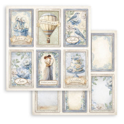 Stamperia Timeless skräppipaperi 6 Cards