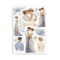 Stamperia Washi Pad -pakkaus, Timeless