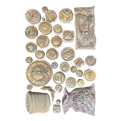 Stamperia muotti Venice, City of Art, Old Coins, A5