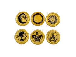 Stamperia Wax And Seals -sinettileimasimet, Celebration