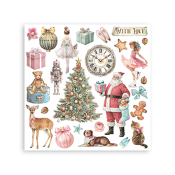 Stamperia Winter Magic -siirtokuvat Assortment, 6kpl