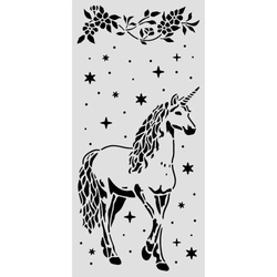 Stamperia sapluuna Wonderland, Unicorn