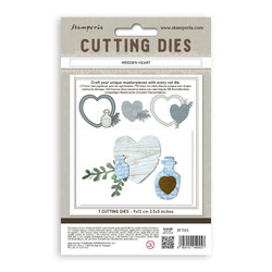 Stamperia stanssi Wooden Heart
