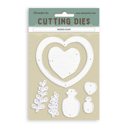 Stamperia stanssi Wooden Heart
