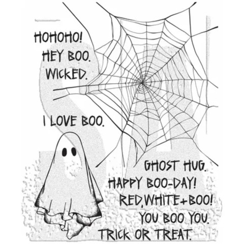 Stampers Anonymous, Tim Holtz leimasinsetti Boo Crazy