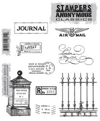 Stampers Anonymous, Tim Holtz leimasin Classics #13