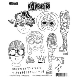Dylusions leimasin Dinky Dolls Set #3