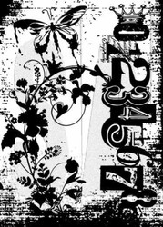 Stampers Anonymous, Tim Holtz leimasin Fairy Garden