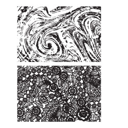 Stampers Anonymous, Tim Holtz leimasin Marble & Doily